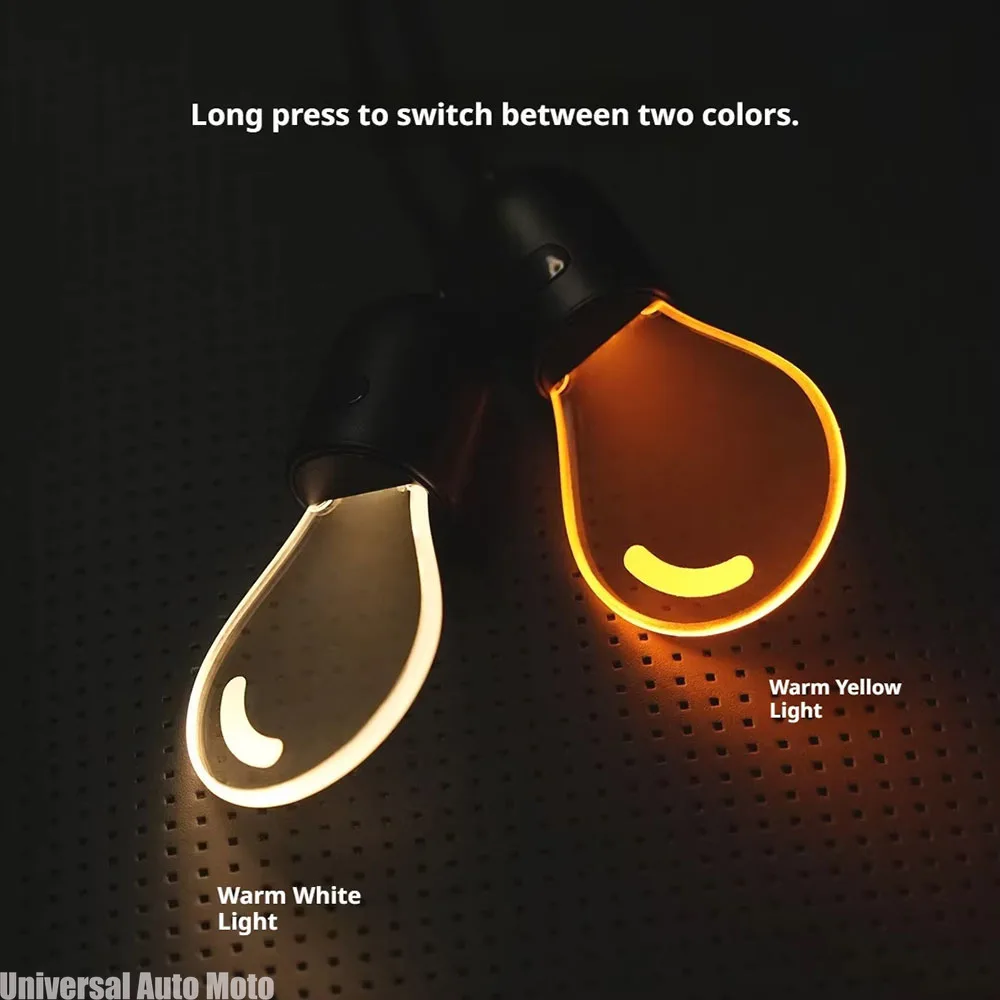 Car Rearview Mirror Ornament Hanging Decor Retro Small Car Light LED Bulb Atmosphere Lamp Shape Home Decoration Figurines view 4