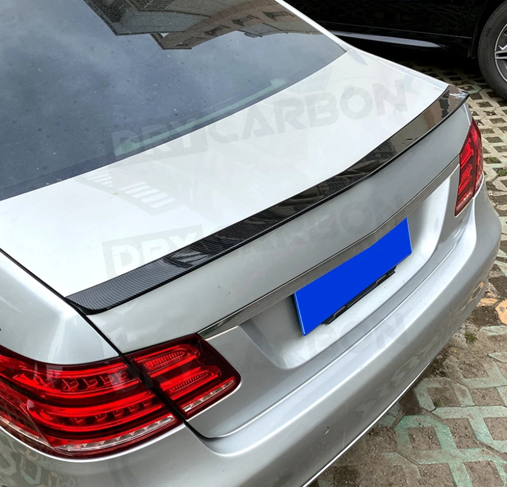 

ABS Material Rear Trunk Spoiler Boot Lip Bumper Wing for Mercedes Benz E Class W212 E200 E260 E63 AMG 2014-2016 Sedan 4Door