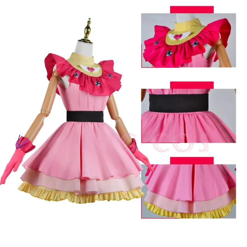 Hoshino Ai Cosplay Costume Costume OSHI NO KO Carnival Uniform Anime Halloween Costumes for Adult Women Kids Girl