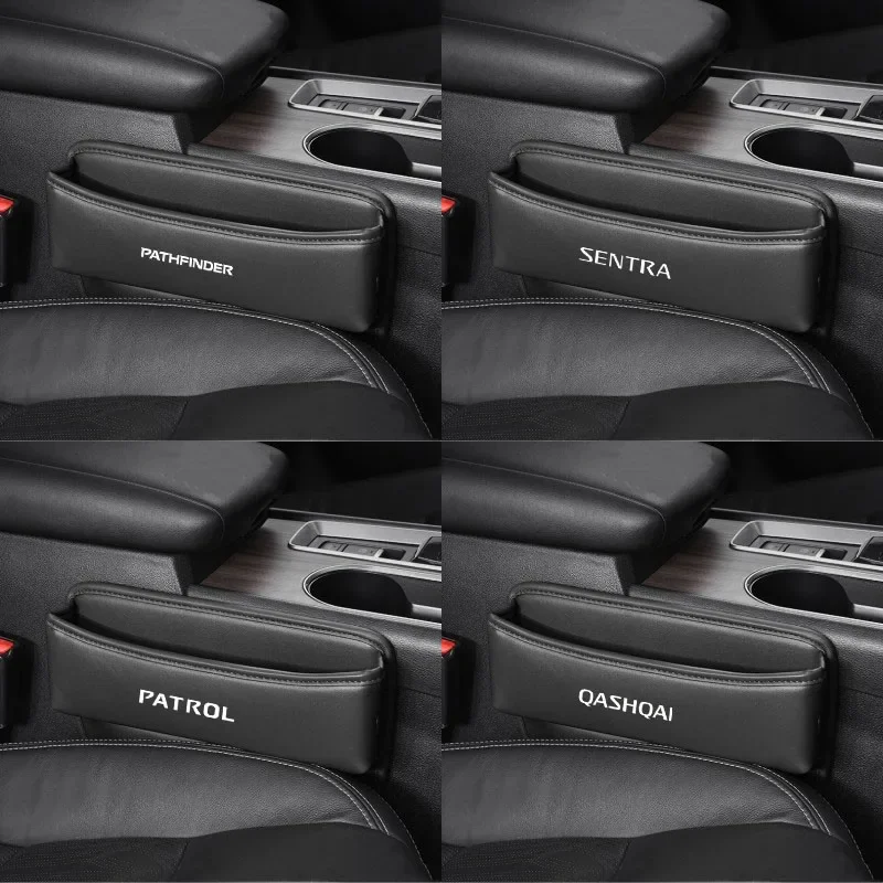 

Multifunction Car Seat Gap Organizer Seat Crevice Slot Storage Box for Nissan Qashqai J10 J11 PATHFINDER PATROL SENTRA