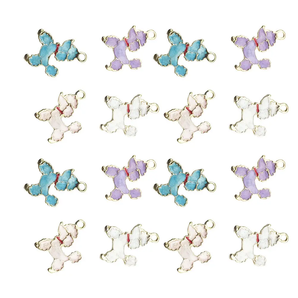 

40pcs Alloy Pendant Charms Diy Decor For Necklace Bracelet Keychain Sweater Chain Anklet Cellphone Jewelry Making Accessories