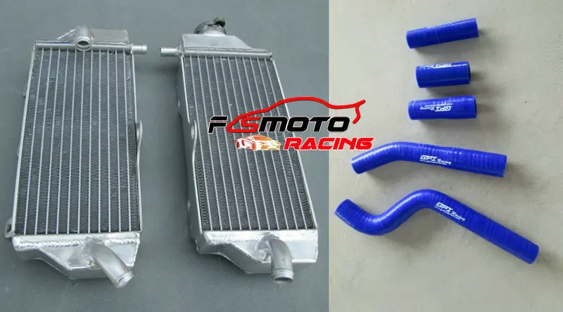 

Aluminum Radiator + silicone Hose For Yamaha YZF250 YZ250F 4-stroke DOHC YZ 250 F 2010-2013 2011 2012