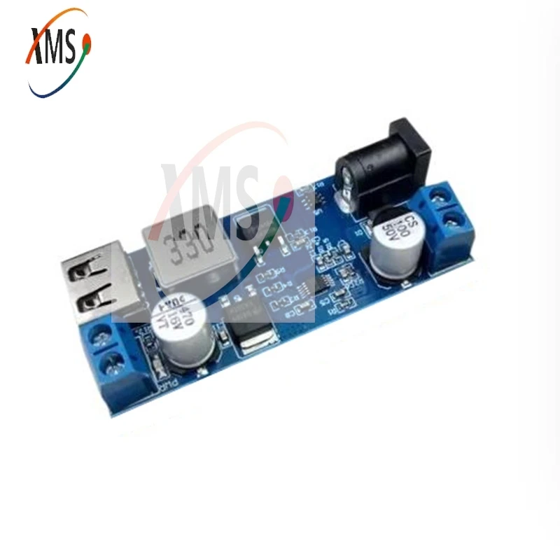 1pcs - 50pcs DC 5A Step-down Power Supply Module 24v / 12V Wide Voltage 9-36V to 5V Power Converter XY-3606