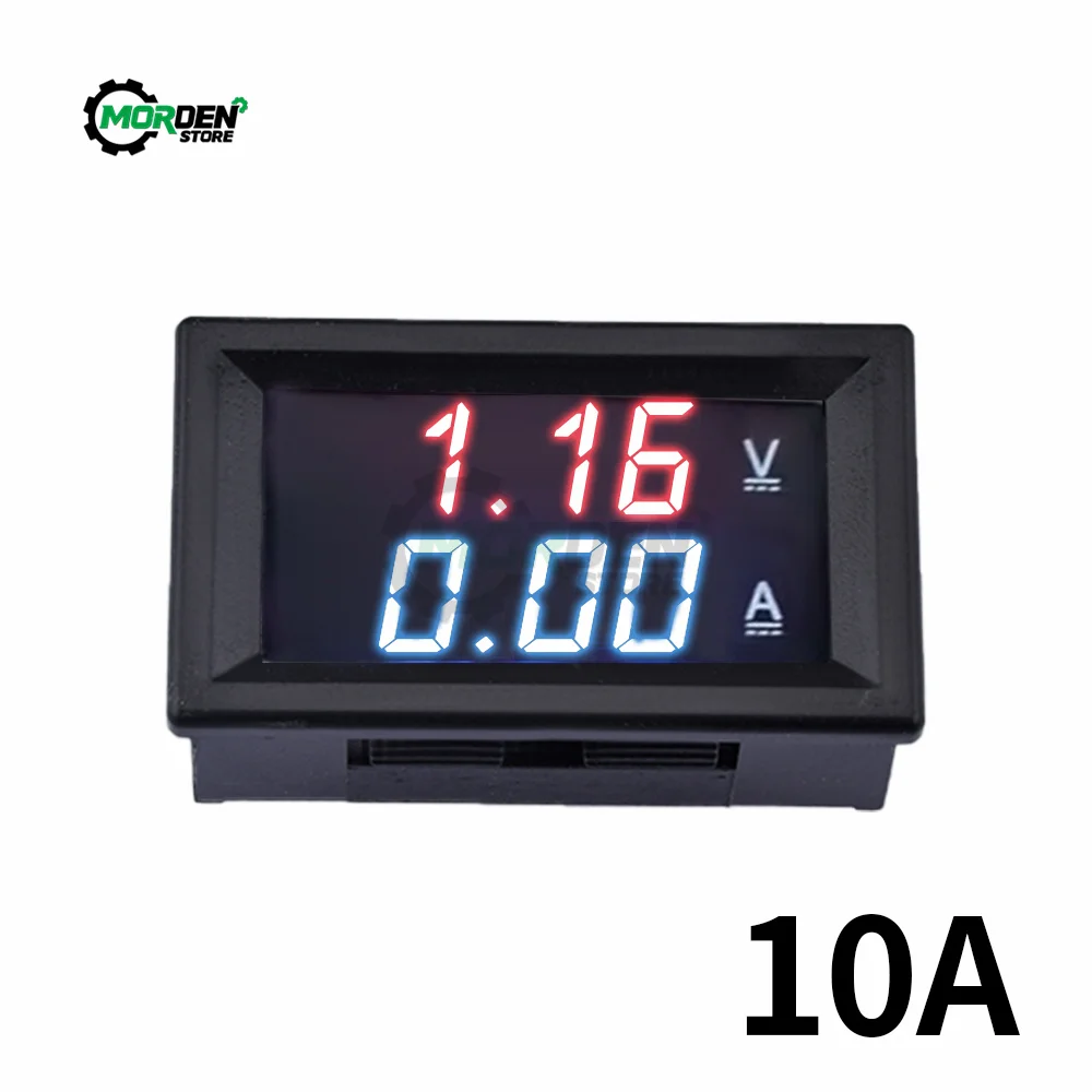 0.56\'\' 0-100V 10A 50A 100A LED Digital Voltmeter Ammeter Voltage Meter Volt Detector Tester Monitor Panel