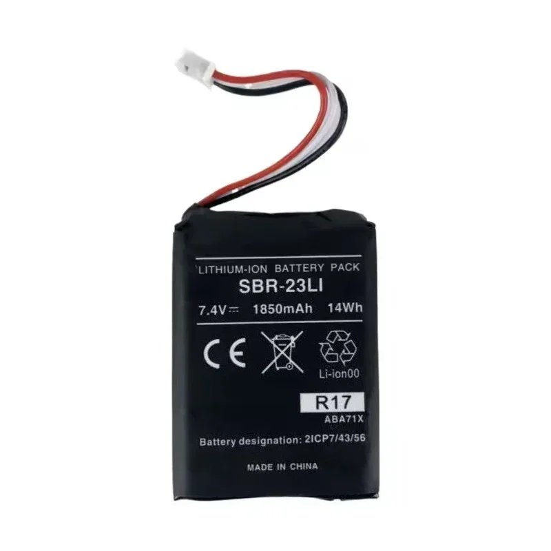 SBR-23LI 7.4V 1850mAh 14Wh Replacement Li-ion Battery for Marantz HX-210E HX-40 HX-40E Waterproof Floating Marine Two Way Radio
