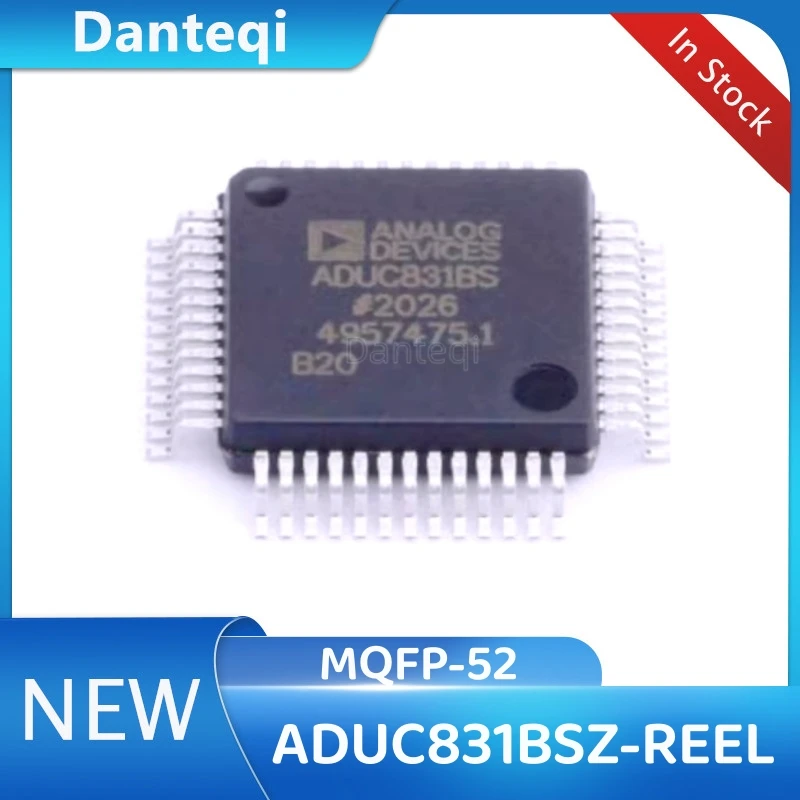 1PCS ADUC831 ADUC831BS ADUC831BSZ ADUC831BSZ-REEL MQFP52 Chipset