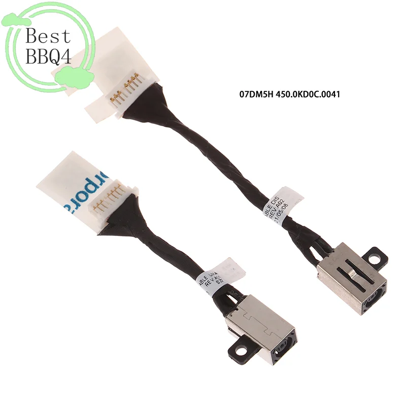 (BBQ4)Laptop Charging Flex Cable For Latitude 3410 3510 E3510 E3410 07DM5H 0N8R4T DC Power Jack High-Quality Replacement Part