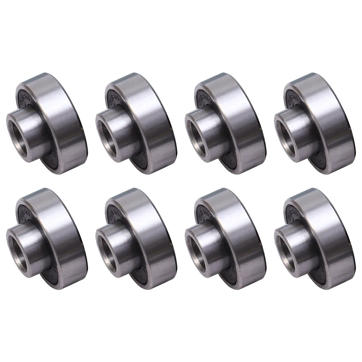 

8Pcs Longboard Bearings 608 2Rs Precision Engineered Low Friction Rolling Bearing for Skateboard and Roller Sports