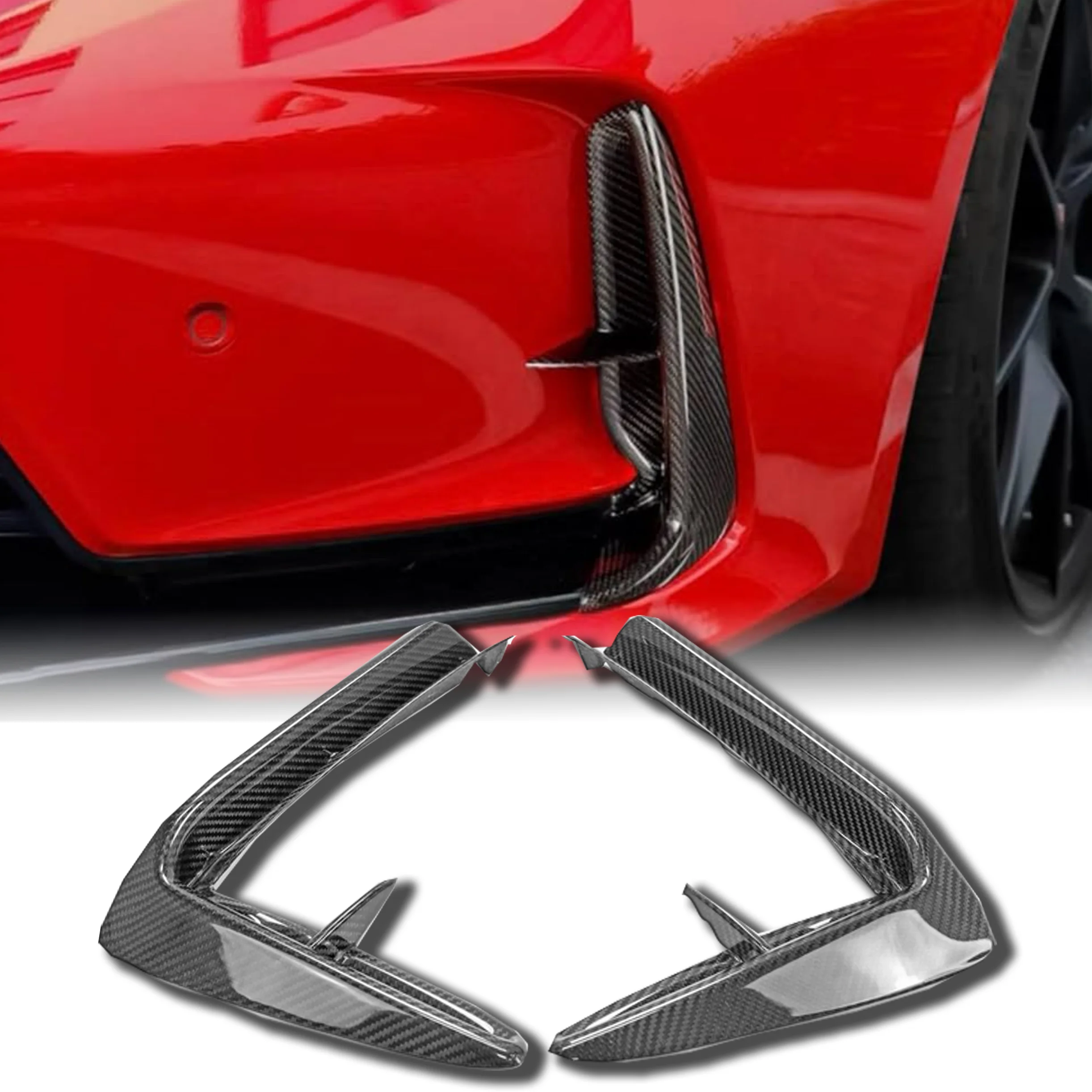 

Подходит для HONDA CIVIC TYPE R MK6 FL5 и подходит для HONDA CIVIC 11TH GEN FL1, боковая крышка переднего бампера (тип приклеивания)