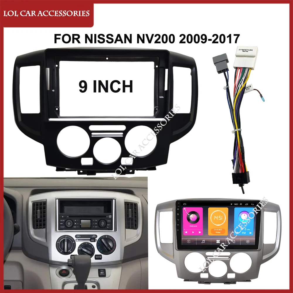 9 Inch High END For Nissan NV200 2009-2017 Car Radio Stereo 8 Core Android 12 QLED GPS Navigation Head Unit Multimedia Player