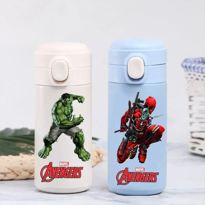 Marvel Thermal Cup 320ml/420ml The Avengers Portable Spider-Man Outdoor Sport Water Cup Drinking Capacity Stainless Steel Bottle - view 2