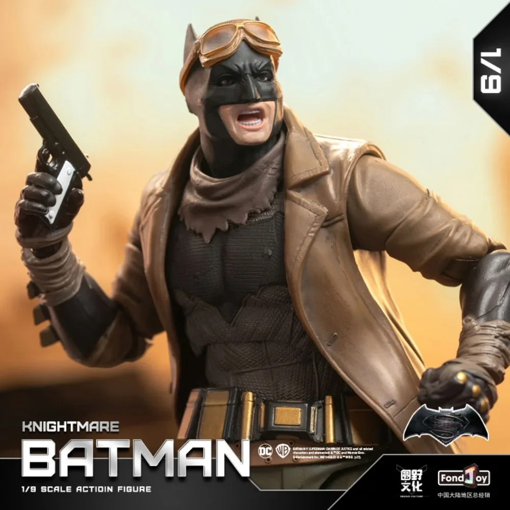 In stock Original Fondjoy Nightmare Batman Figure 1/9 Batman Figures ZACK SNYDER'S JUSTICE LEAGUED Comics The Dark Knight Model