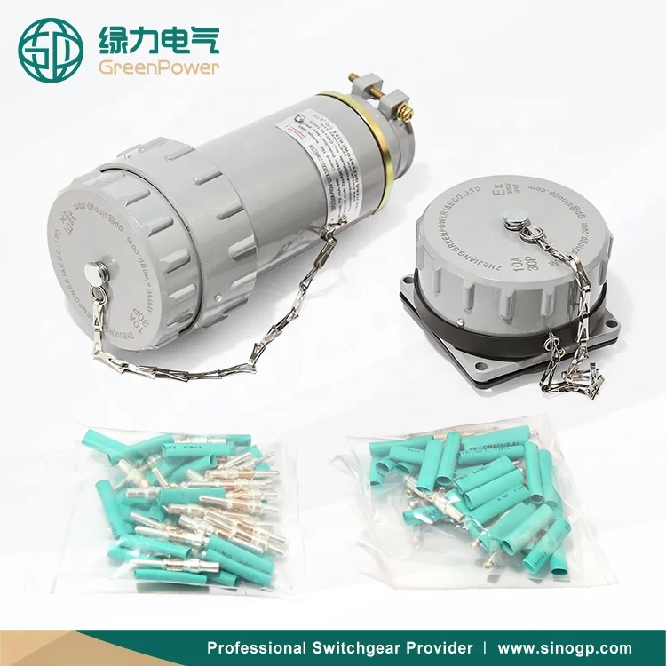 Quick-Lock Explosion-Proof Socket Connector Plug IP67 up to 630A 500V for Petrochemical & Mining Quick Plug Connector