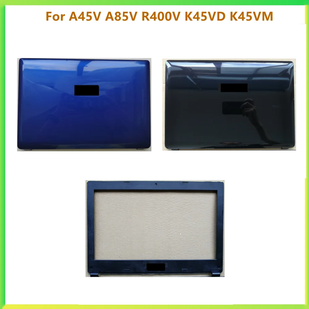 New Laptop LCD Back Cover Case Bezel Front Frame Housing Case For ASUS A45V A85V R400V K45VD K45VM shell