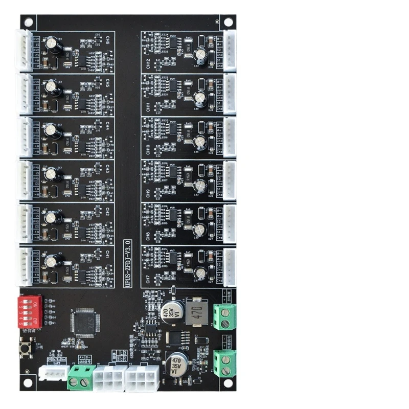 RS485 with limit forward and reverse control board 12-24V suitable for push-pull lock forward and reverse cargo channel motor