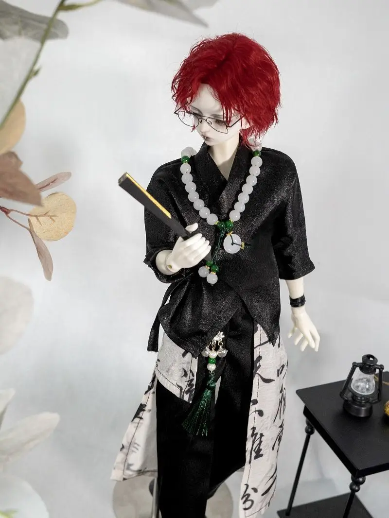 New Antique Style 1/4 Bjd Doll Costume Antique Style Set Top+Skirt Pants+Waist Accessories Dress Up Bjd Doll Accessories No Doll