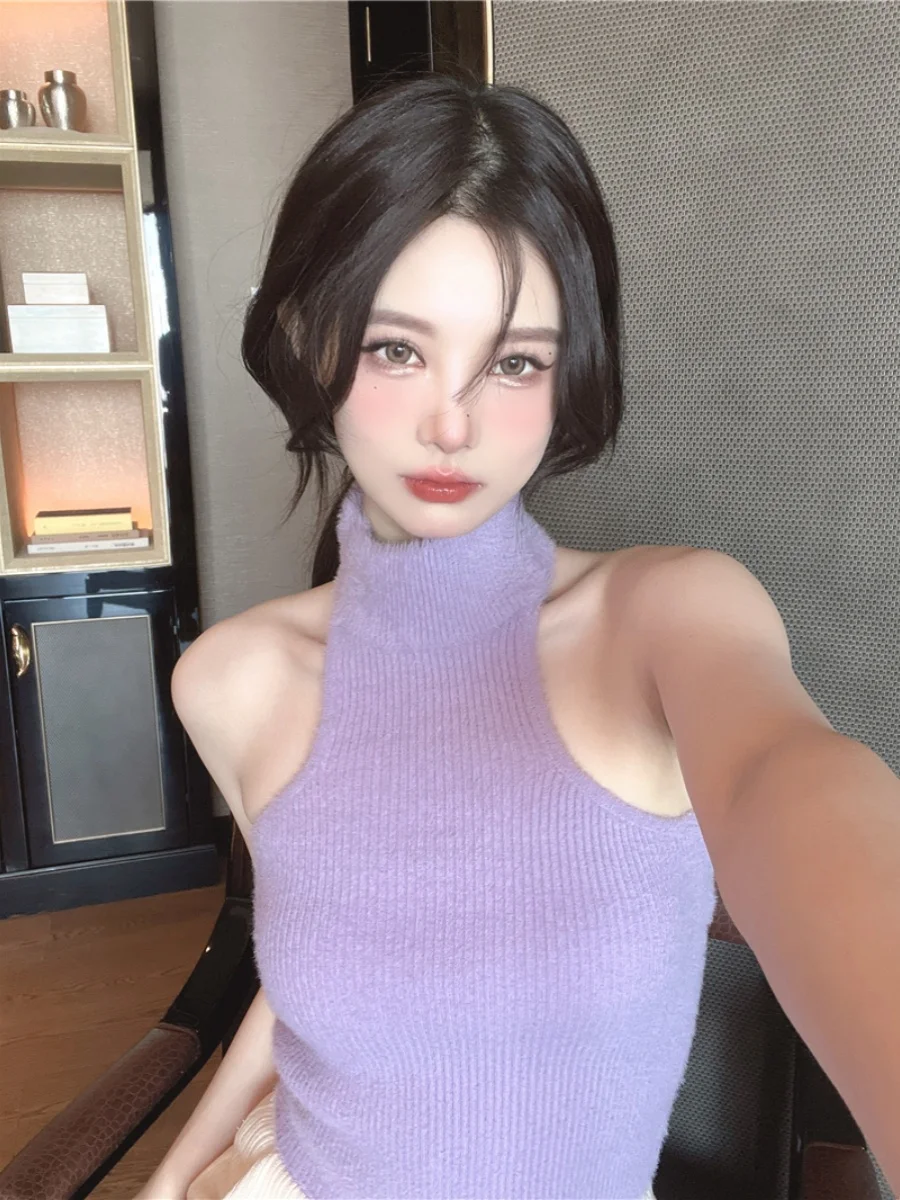 Pullover, Pullover, Pullover, Damen, Damen, Rayon, Farbblock, halb tailliert, für den Abend, geheimnisvoll, Gothic, Fantasie, ätherisch, ästhetisch, Sport