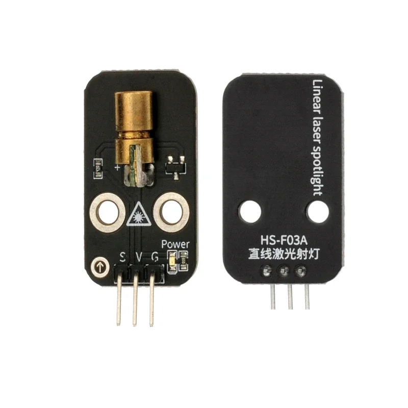 Laser -Sensor Development Board Module -5V Red Laser Head Emission Sensor Module Laser Tube Emission