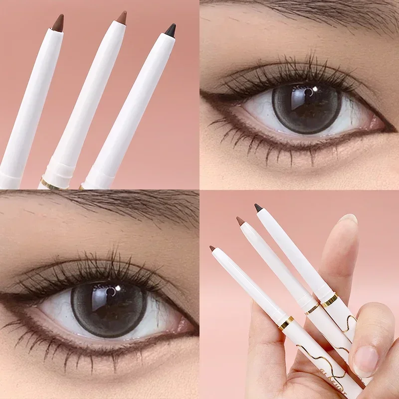 1pcs Matte Eyeliner Gel Pencil Waterproof Smooth Long Lasting Not Blooming Eye Liner Lower Eyelashes Pen Korean Makeup Cosmetics