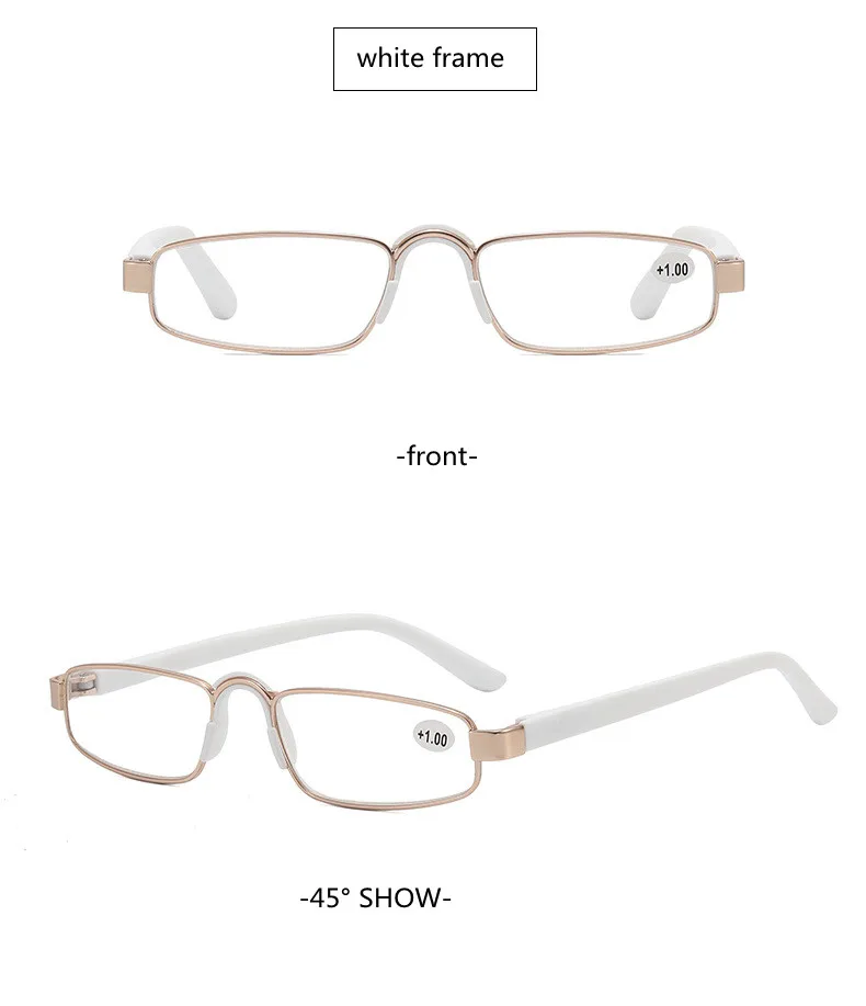 Kann Blume Neue Mode Lesebrille Männer Hohe Qualität Brillen Rahmen Optische Klare Linsen – Detail 6