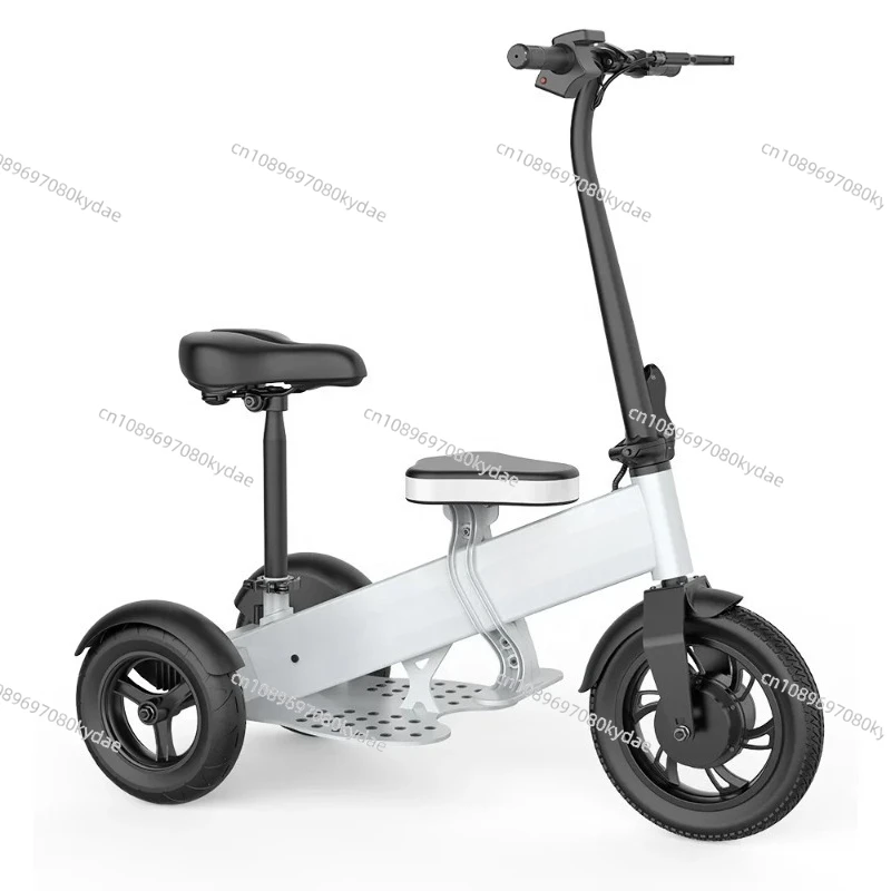 Folding Mobility Scooter Senior Tricycle Three Wheel Electric Scooter for Adult Elder with Seat