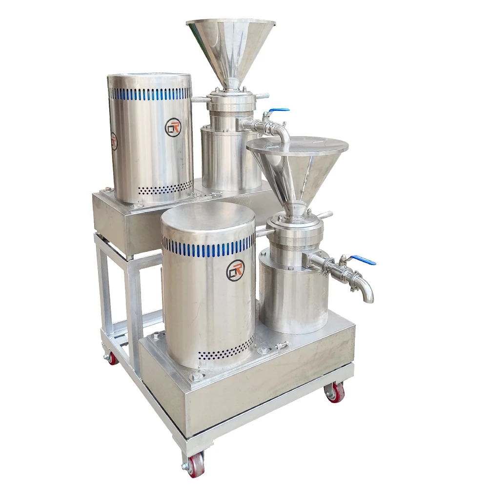 Colloid Milling Butter Grinder Peanut Butter Peanut Commercial Sesame Paste Peanut Butter Processing Maker