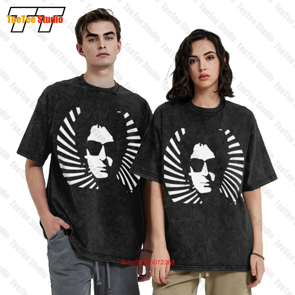 Soda Stereo Gustavo Cerati Black Vintage Oversized T-Shirt Rock En Espanol Playera Negra T5L2