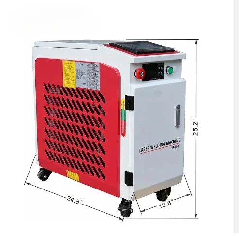 3 in 1 laser welding machine 1000W/1500w water cooling, for cabinet stainless steel