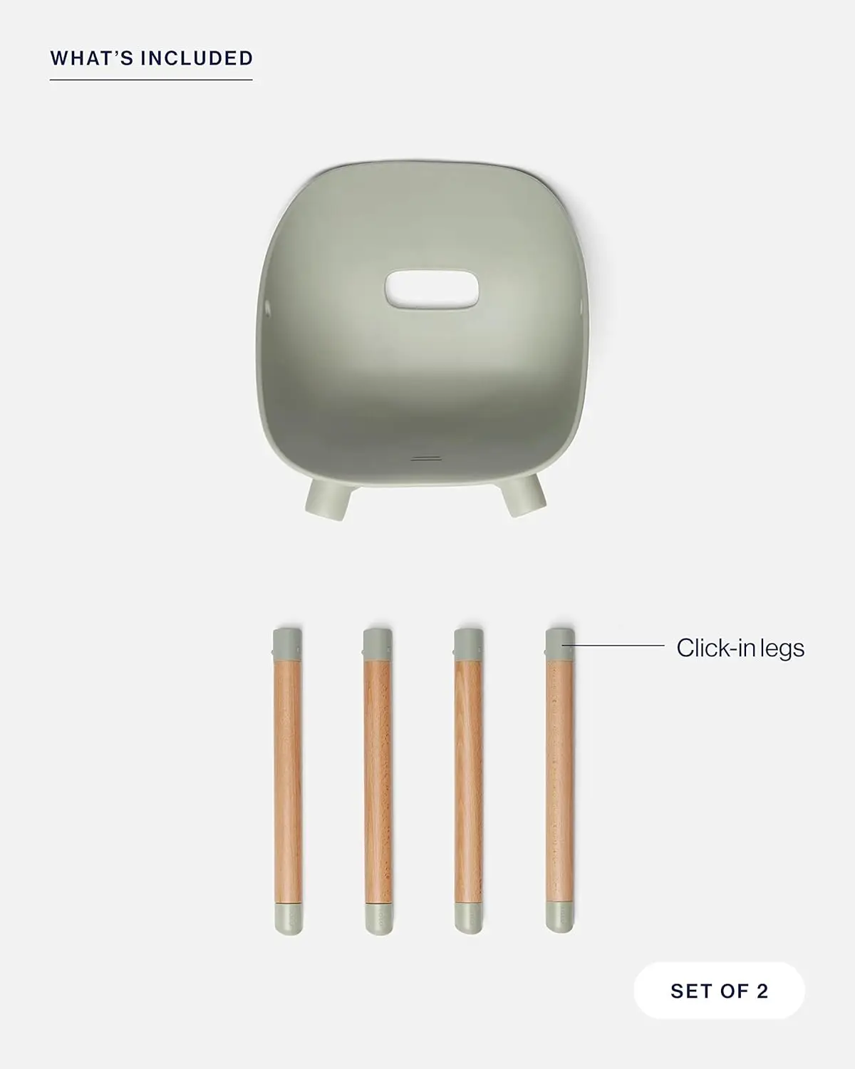 The Play Kit - مجموعة طاولات وكراسي للأطفال مع طاولة خشبية مستدامة وكراسي مقعدين غير سامة - آمنة ومريحة