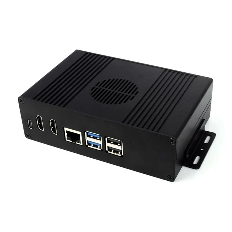 

Q22A Advanced Enclosure M.2 PCIe Expansion Case Double Hdmis Type C Port Interfaces For Raspberry 5 Mainboards Expansion