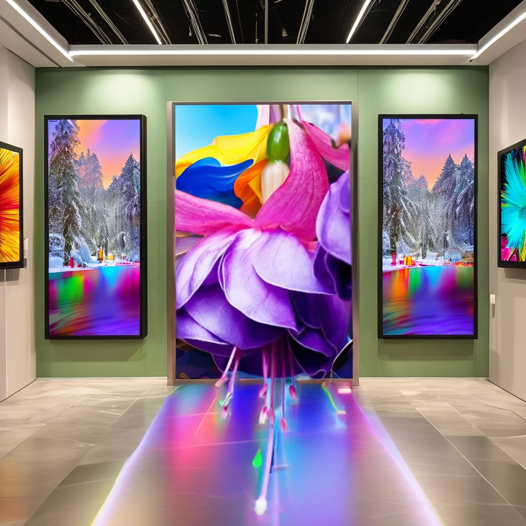Customizable Led Display Screen HD Glass Screen Video Wall P5 Screen Indoor Outdoor Full Color Thin Customized Ledwall