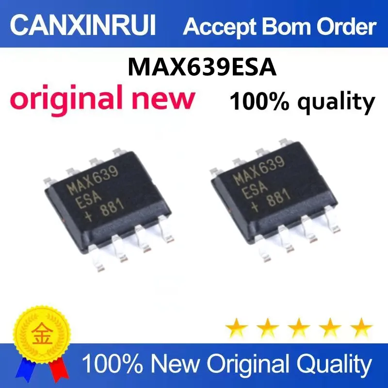 

MAX639CSA MAX639ESA MAX639 patch SOP8 package imported in stock can be shot directly