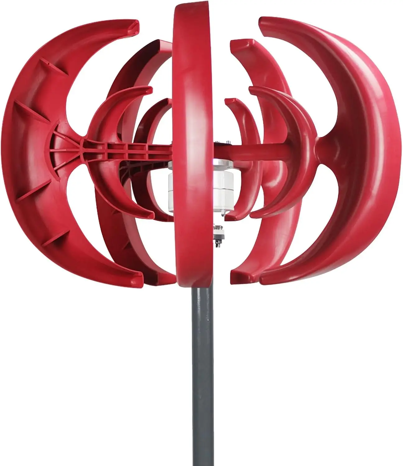 

Wind Turbines,4500W Wind Turbines Generator,12V 5-Blade Vertical Axis Wind Turbines Generator Kit,for Home Hybrids Streetlight