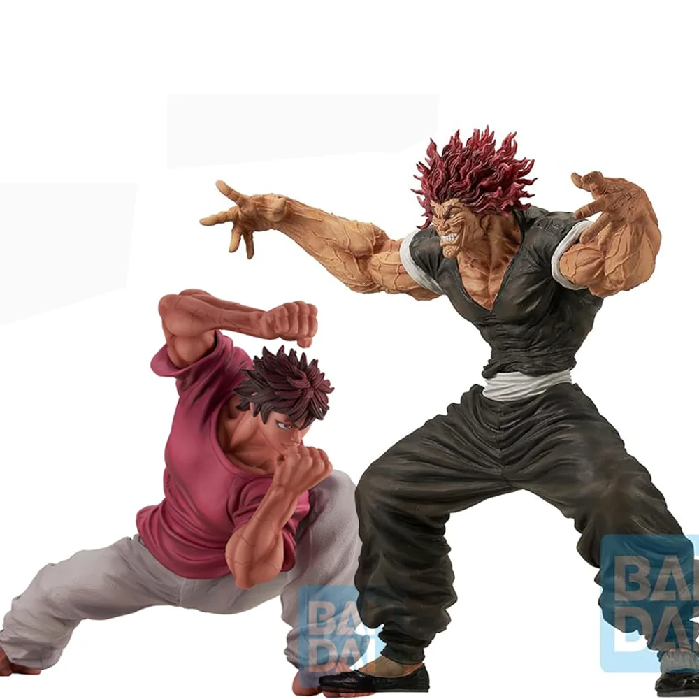 

Judai Original Bandai Ichiban Kuji Masterlise Grappler Baki Hanma Yujiro Baki Action Figure Model Doll Toys