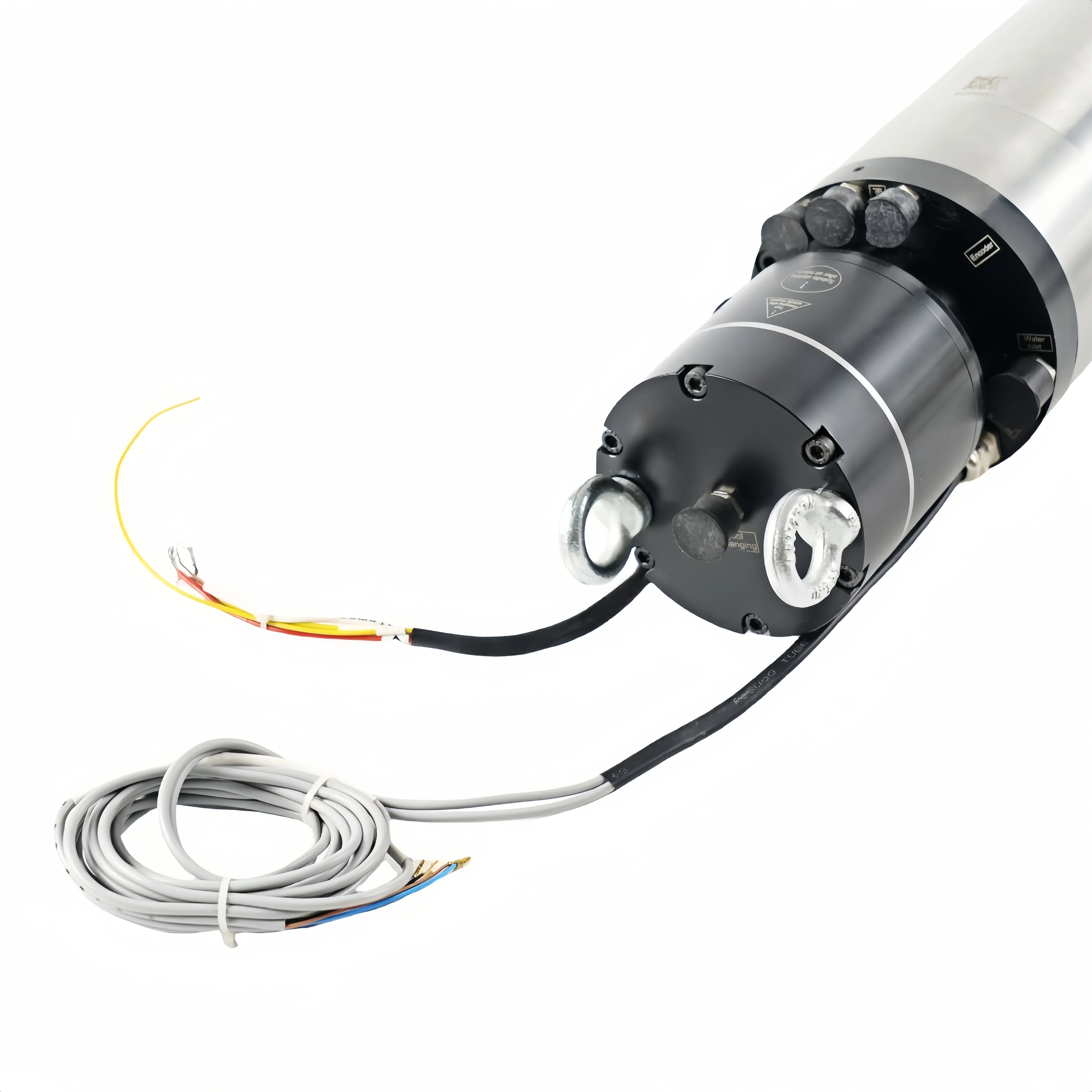 HQD 5,5 kW BT30 18000 U/min 24000 U/min WASSERKÜHLUNG ATC SPINDELMOTOR zum Metallfräsen GDL120-30-18Z/5,5