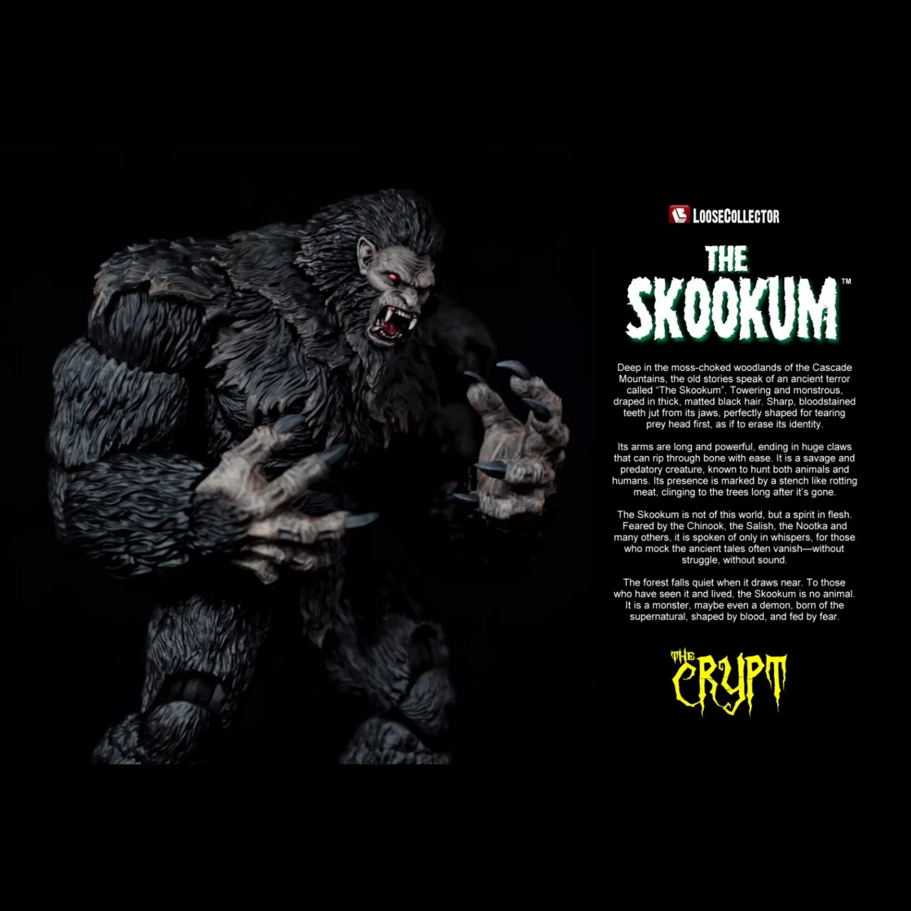 【Direct leverbaar】 Originele LC Studio Yeti Bigfoot Skookum figuurmodel speelgoed cadeaucollectie