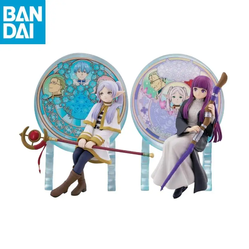 

In Stock Bandai Namco Banpresto Frieren Beyond Journey's End Classcape Fern and Frieren Sitting Posture Pvc Figure Model Toys