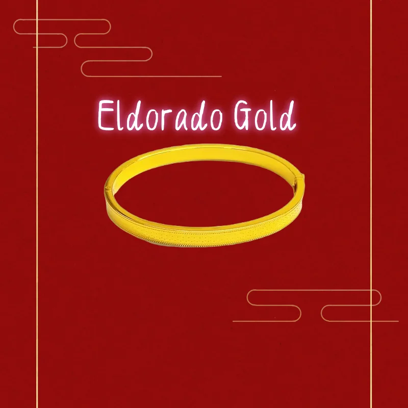 

Wholesale of genuine gold 999cnc egg-shaped dragon scale clasp bracelet with a light luxury design and plain circlValentine's D