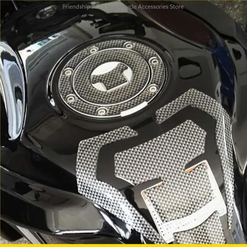 

SZCH Motorbike Fuel for Tank Pad Protector Traction Side Sticker Decals for CBR600 CBR1000 F2 F3 F4 F4I F5 400R