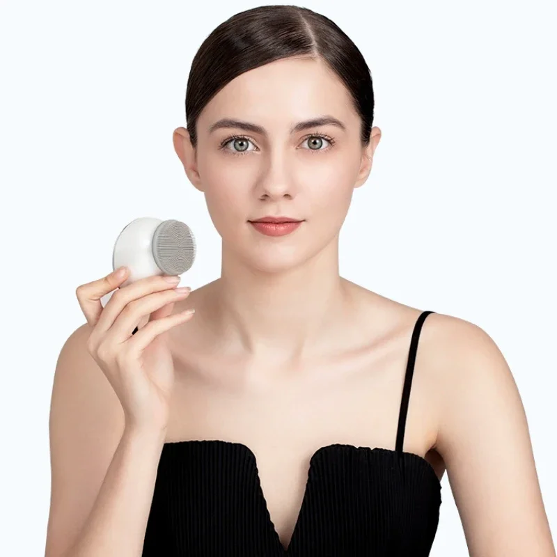 

Ergonomic Beauty Instrument Electric Charging Facial Cleanser Household High-frequency Vibration Waterproof Face Brush