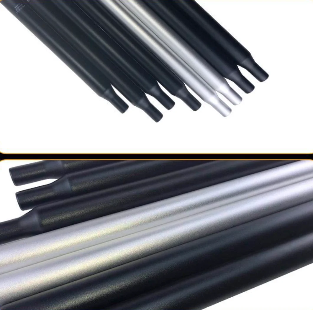 

Q844 Aluminum Alloy Shaft Saddle Tube 33.9 * 530 * 2.4 Folding Carriage Saddle Ferry Steiner Bicycle Seat Post