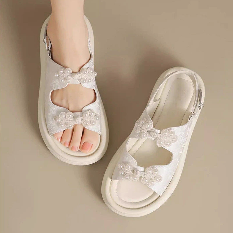 Mädchen Strandschuhe Weiche Sohle Koreanischer Stil Kinder-Sandalen Rutschfest Bequem 2026 Brandneue Kinder-Freizeitschuhe Trendig – Detail 5
