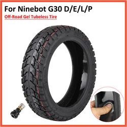 Pneumatico in Gel Tubeless fuoristrada per Ninebot Max G30 G30D G30E G30L G30P Scooter elettrico ruota anteriore posteriore 60/70-6.5 pneumatico esterno