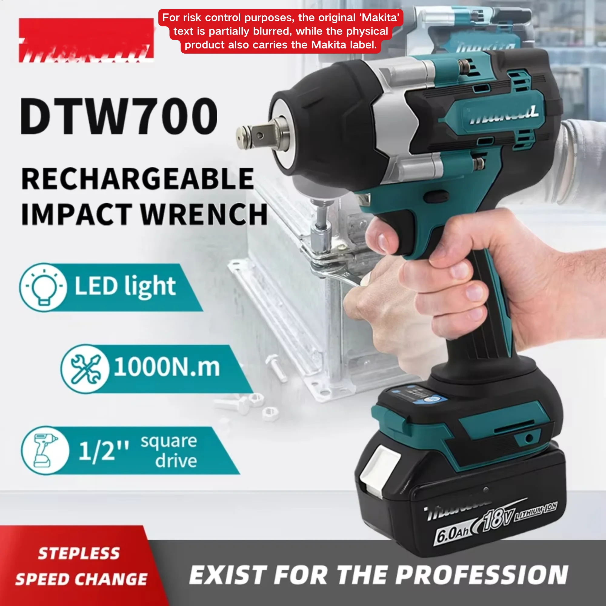 MAKITA DTW700 1/2
