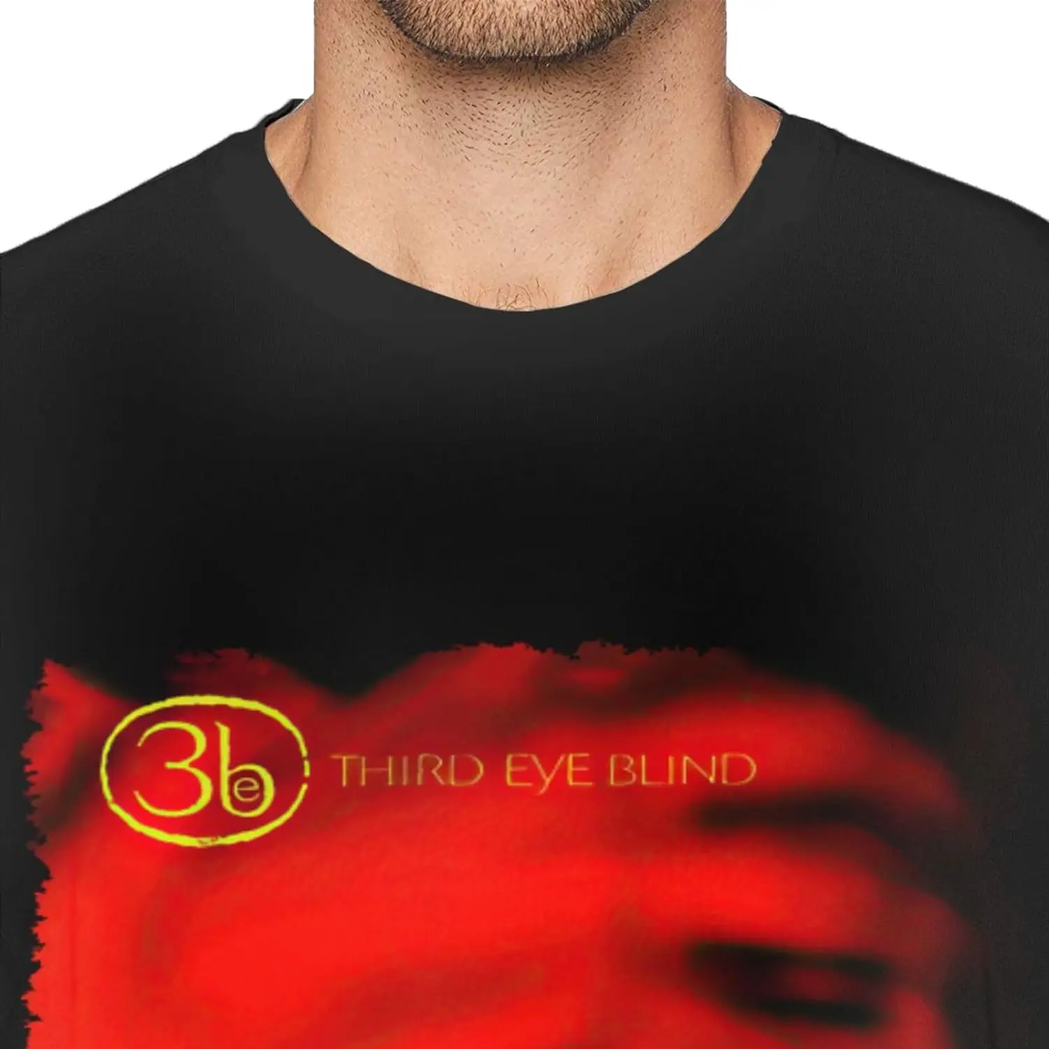 Men's T Shirt Cotton Tee Basic Short Sleeve Crewneck Shirt Tops Black