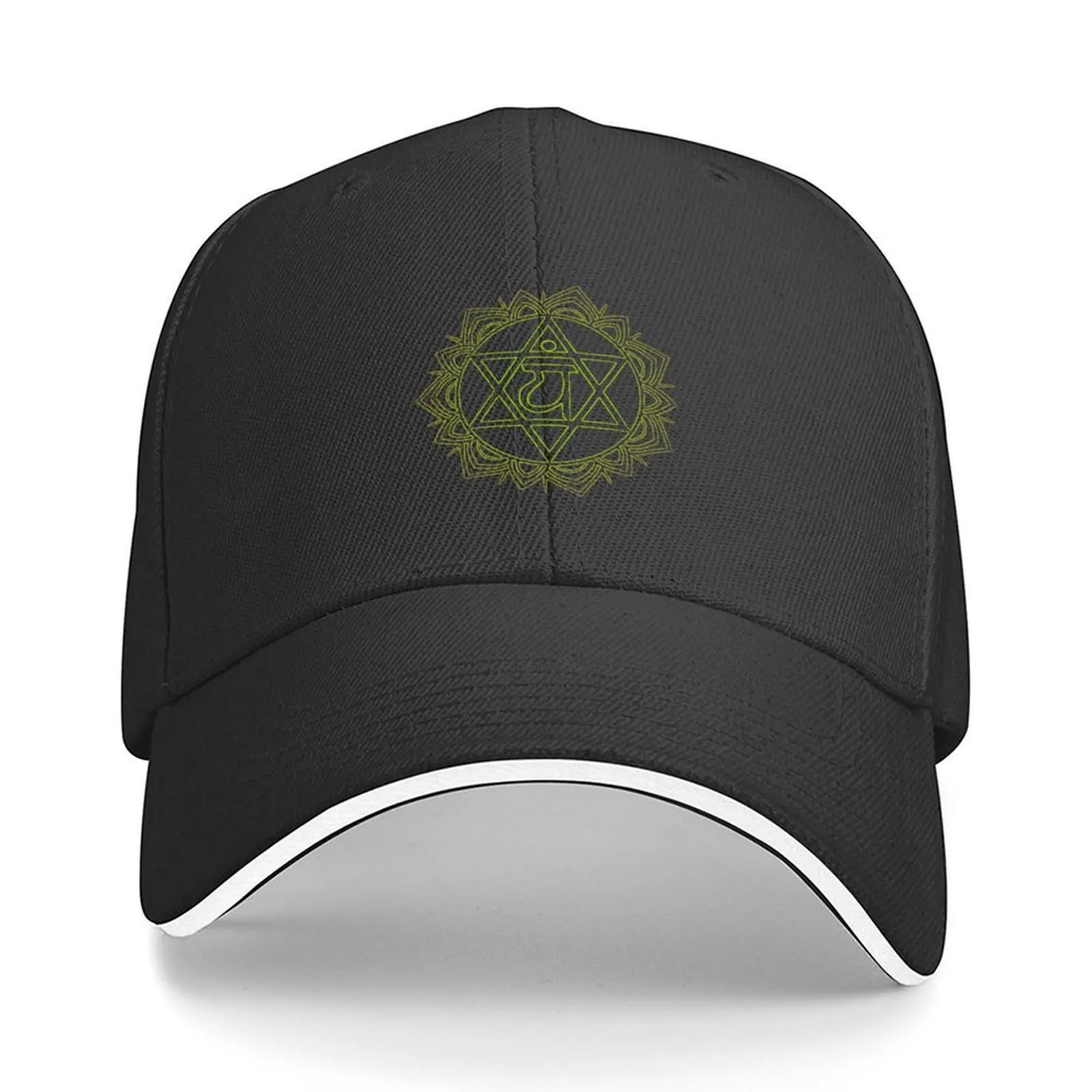 

Heart Chakra Anahata Baseball Cap Rave fishing hat funny hat Luxury man cap Designer Man Women's