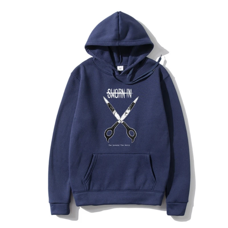 

Men Outerwear BIJAOER Fashion Sworn In Scissor Sof SweaSweatSweatshir Hoody Outerwear novelty SweatSweatshir women Hoody