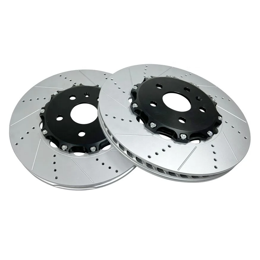 For Aluminum Hub 345Mm 355Mm 330Mm 370Mm Front 2 Piece Floating Rotors 2 Piece Brake Disc Caliper for Chevrolet Camaro Coupe