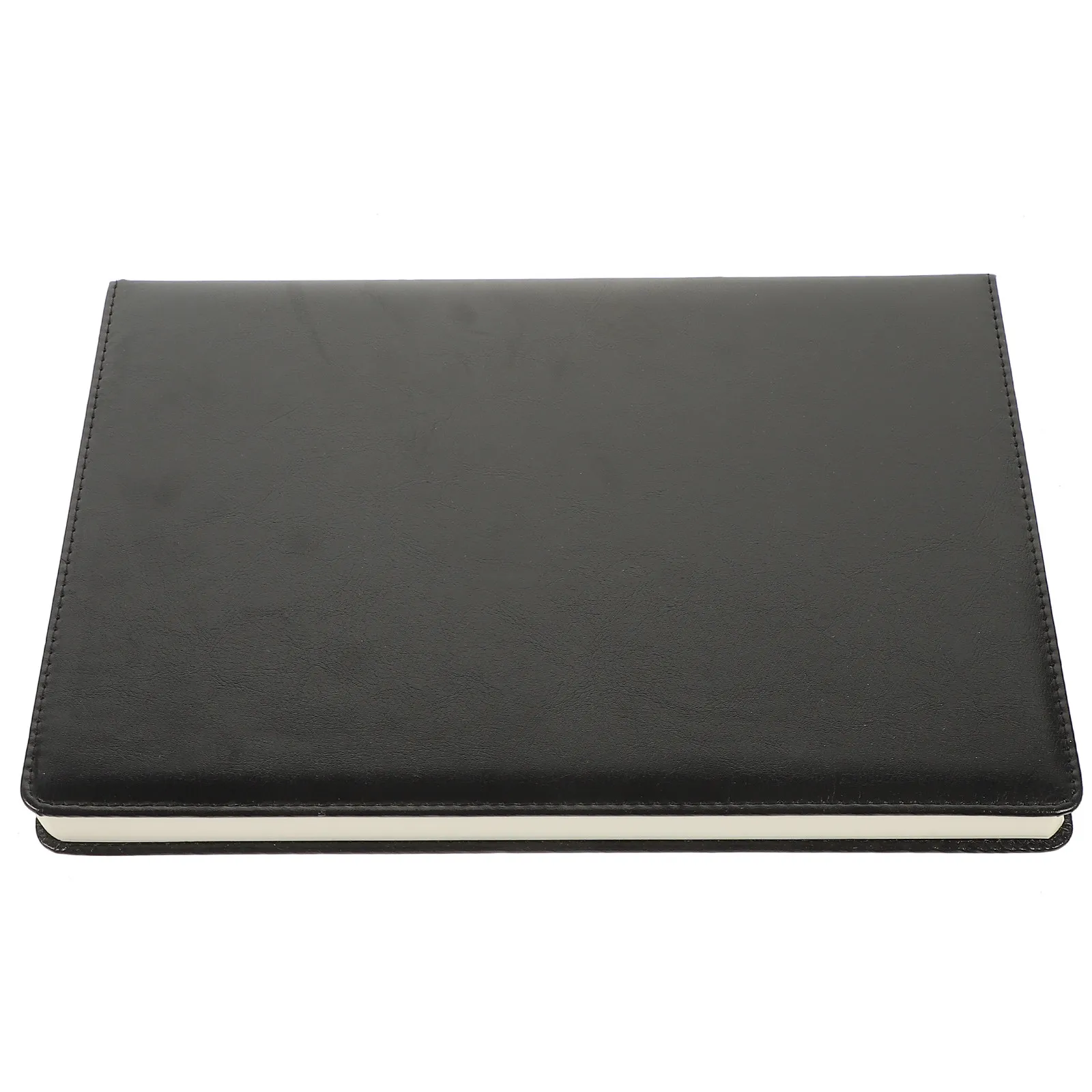 professional-daily-schedule-planner-notebook-a4-size-pu-cover-lined-paper-smooth-writing-portable-office-agenda-notepad-for-work
