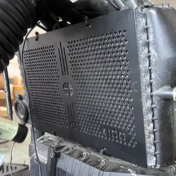 For BMW K75 K100 K 75 100 Radiator Guard Grille Cover Protector Guard Motorbikes Water Cooled Cafe Racer Motorcycle Accessories